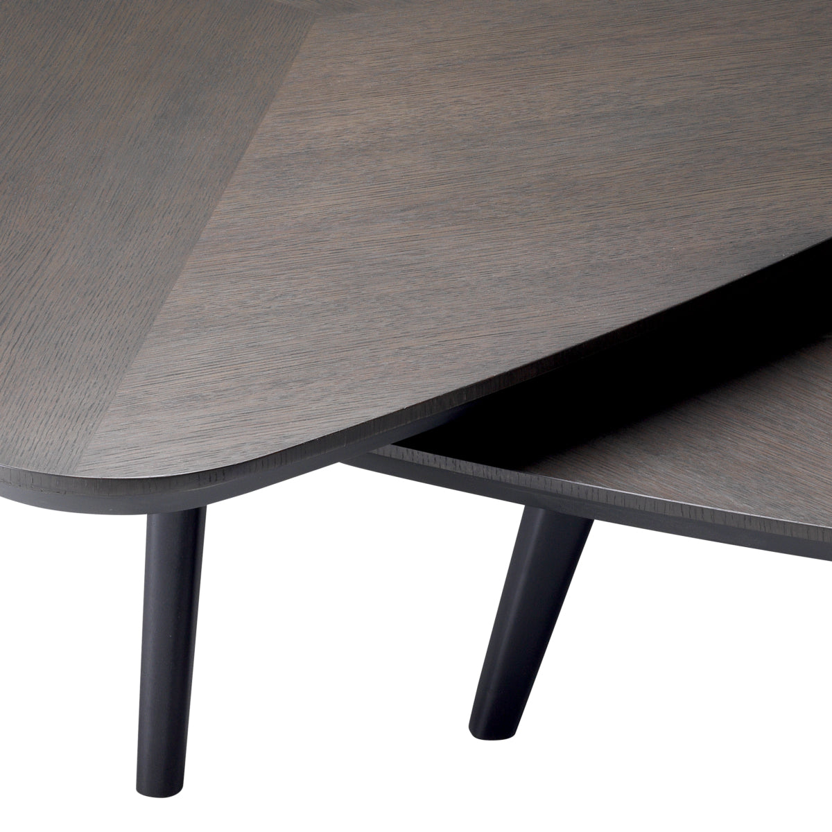 Vintage Triangular Coffee Table (2) Lauren | Eichholtz Miami
