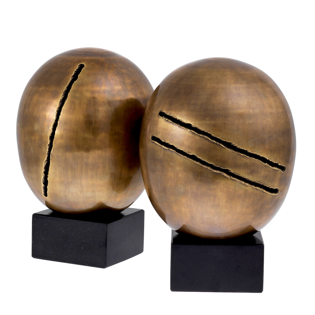 Brass Decorative Object Set Artistic | Eichholtz Miami