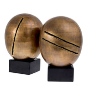 Brass Decorative Object Set Artistic | Eichholtz Miami
