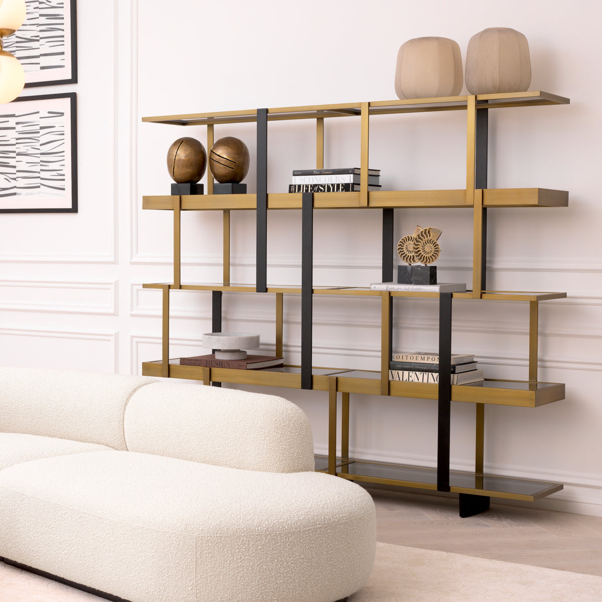 Brass Decorative Object Set Artistic | Eichholtz Miami