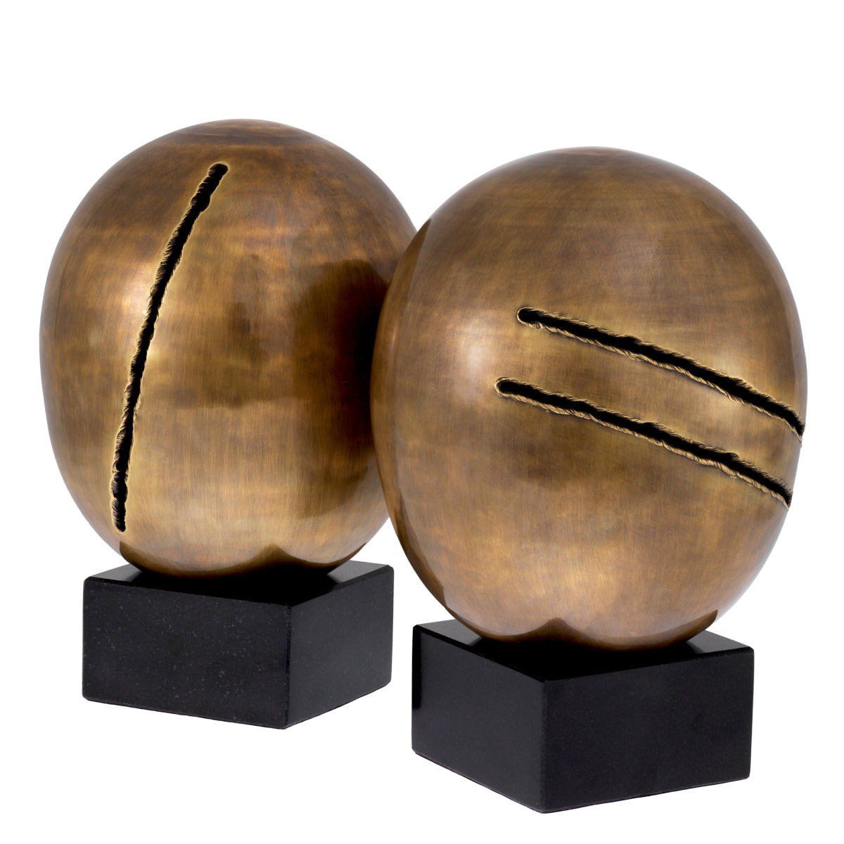 Brass Decorative Object Set Artistic | Eichholtz Miami