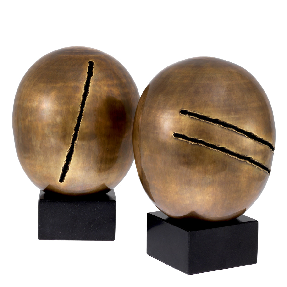 Brass Decorative Object Set Artistic | Eichholtz Miami