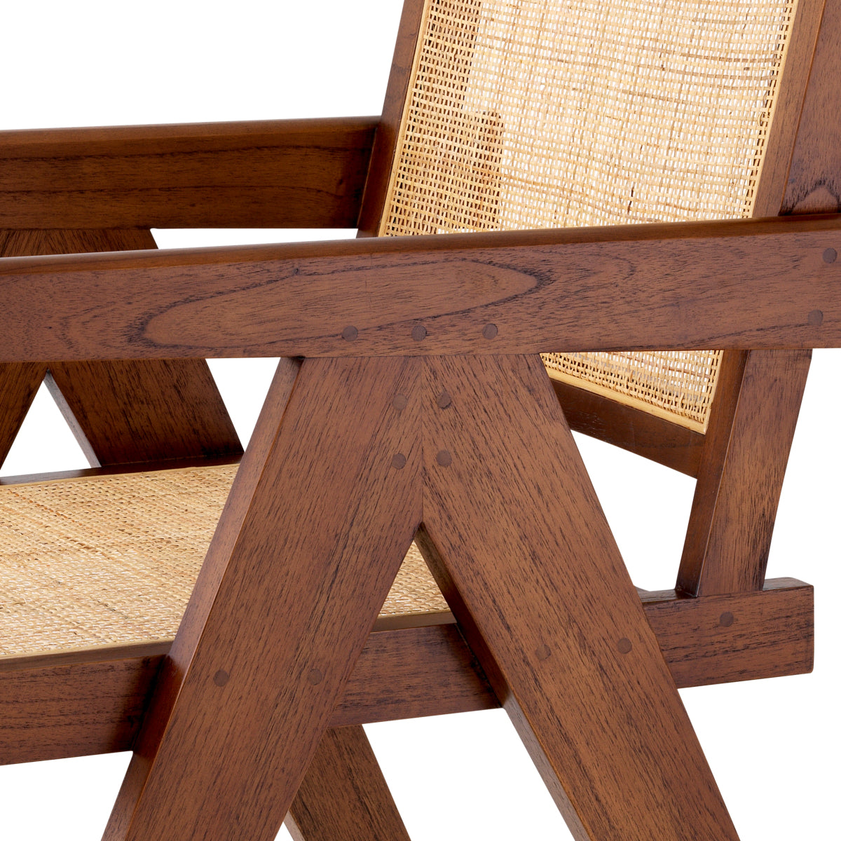 Rattan Cane Dining Armchair Aristide | Eichholtz Miami
