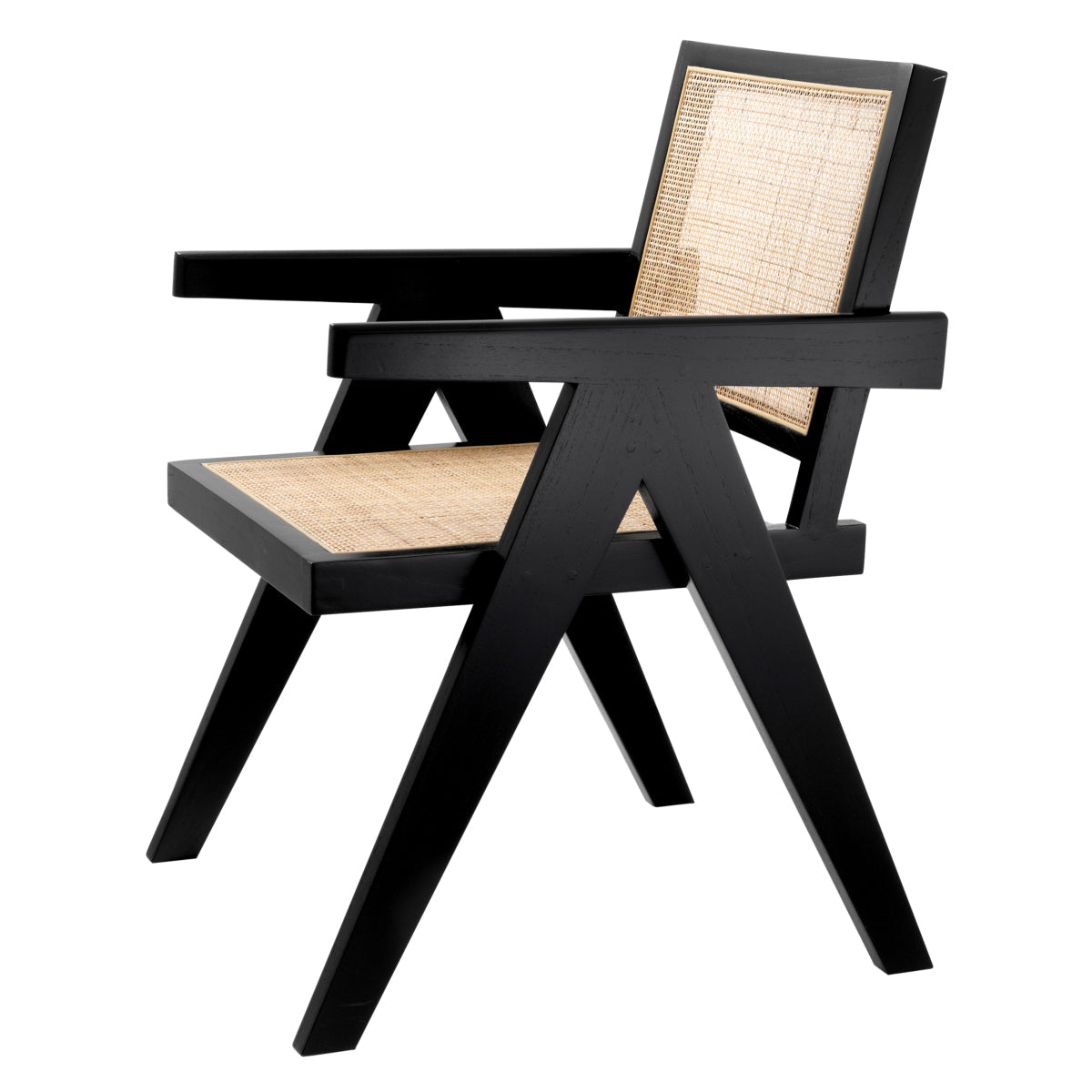 Rattan Cane Dining Armchair Aristide | Eichholtz Miami