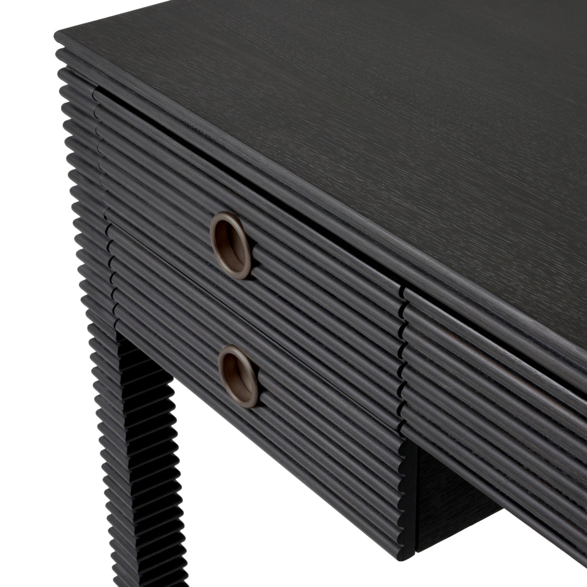 Charcoal Oak Desk Dimitrios | Eichholtz Miami
