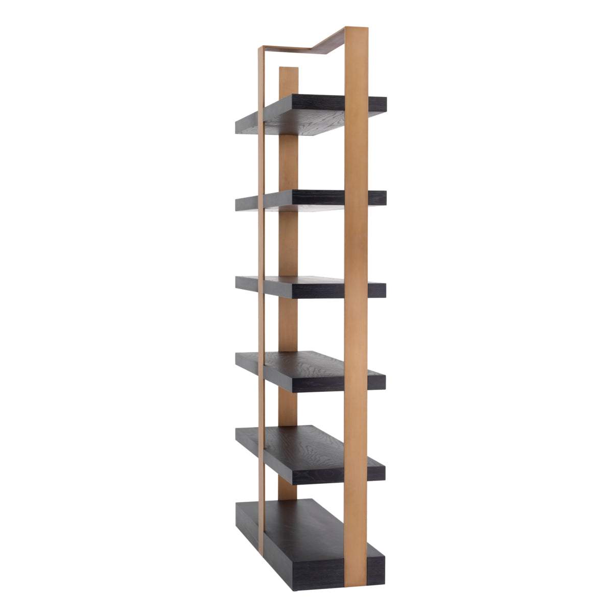 Metal Framed 6-Shelf Bookcase Geo | Eichholtz Miami