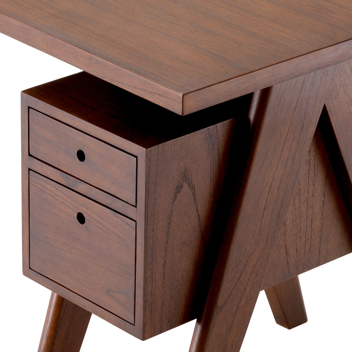Wooden X-Leg Desk Jullien | Eichholtz California