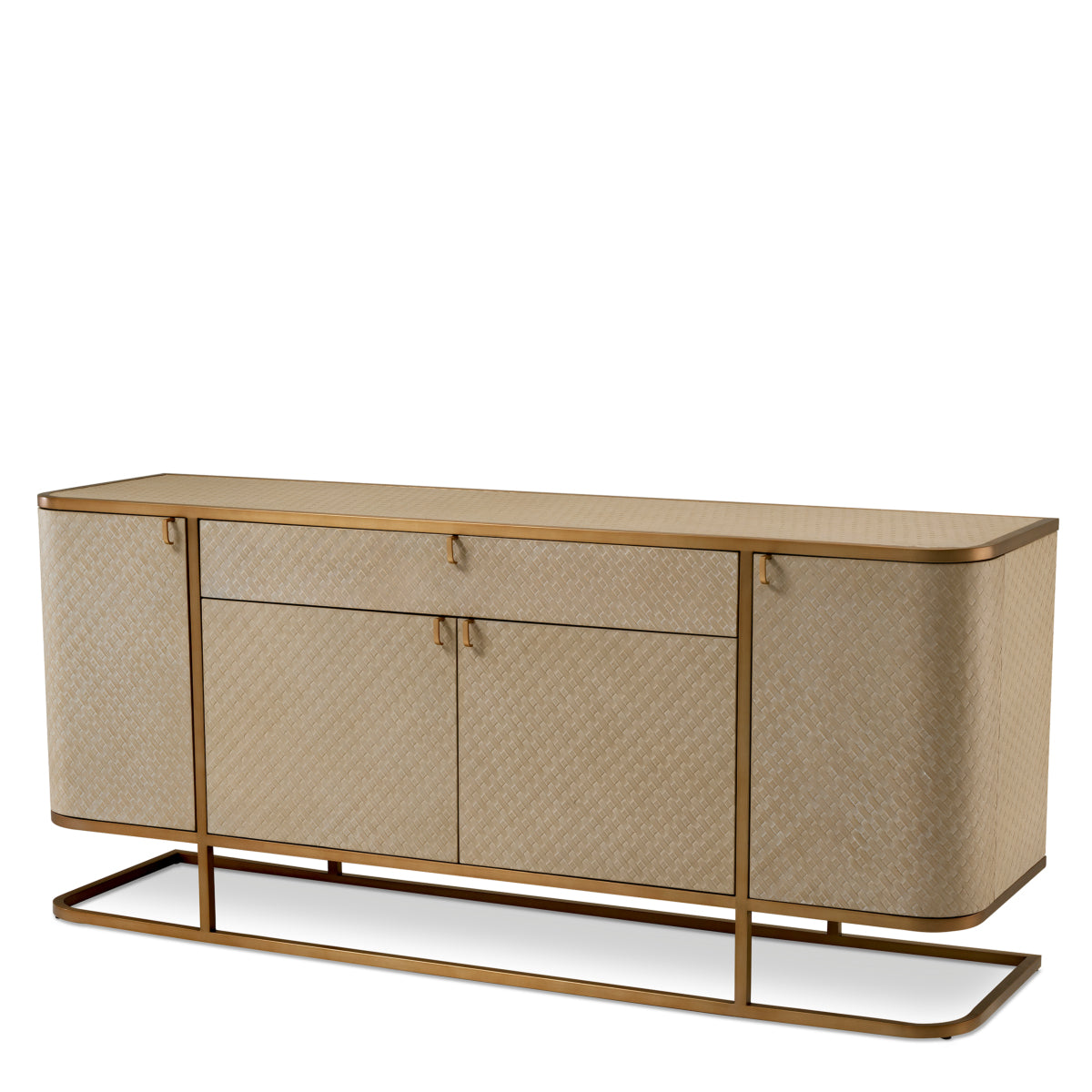 Woven Oak Dresser Napa Valley | Eichholtz Miami
