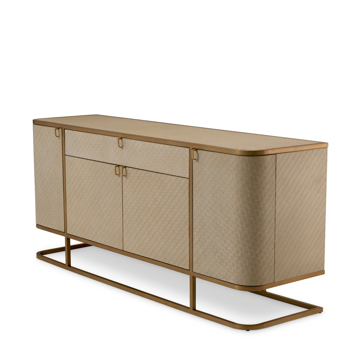 Woven Oak Dresser Napa Valley | Eichholtz Miami