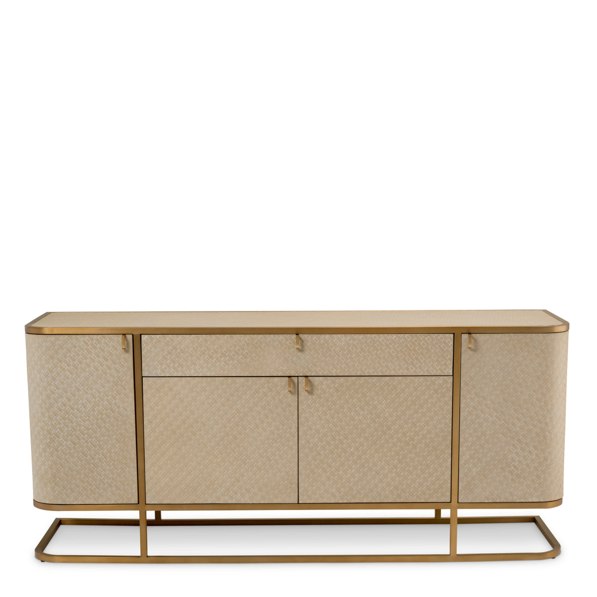 Woven Oak Dresser Napa Valley | Eichholtz Miami