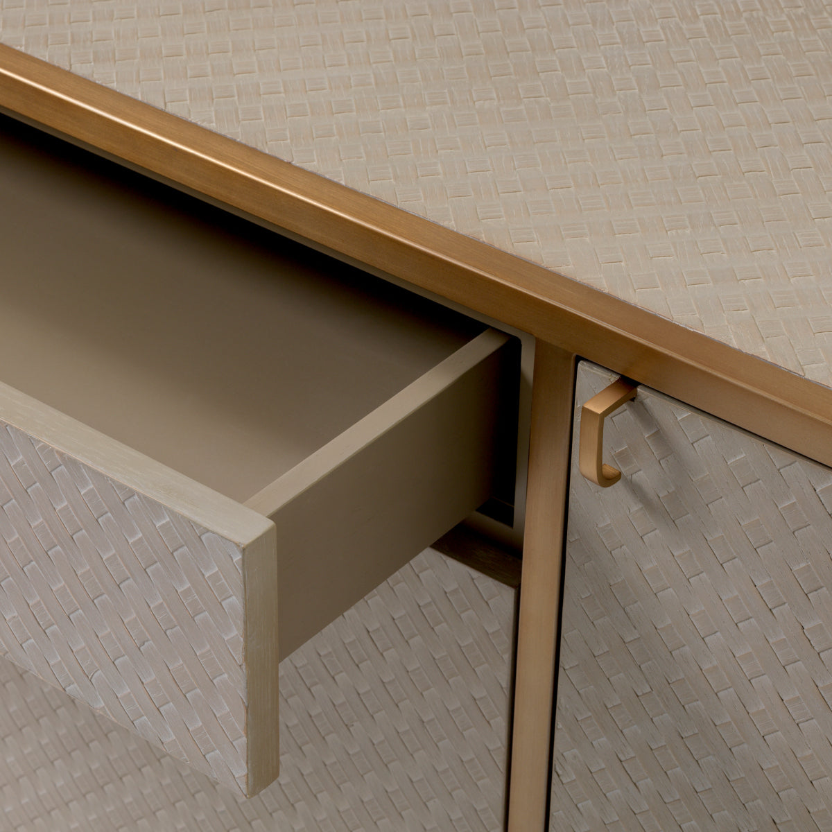 Woven Oak Dresser Napa Valley | Eichholtz Miami