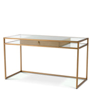 Woven Oak Desk Napa Valley | Eichholtz California