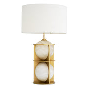 Brass Alabaster Table Lamp Eternity | Eichholtz Miami