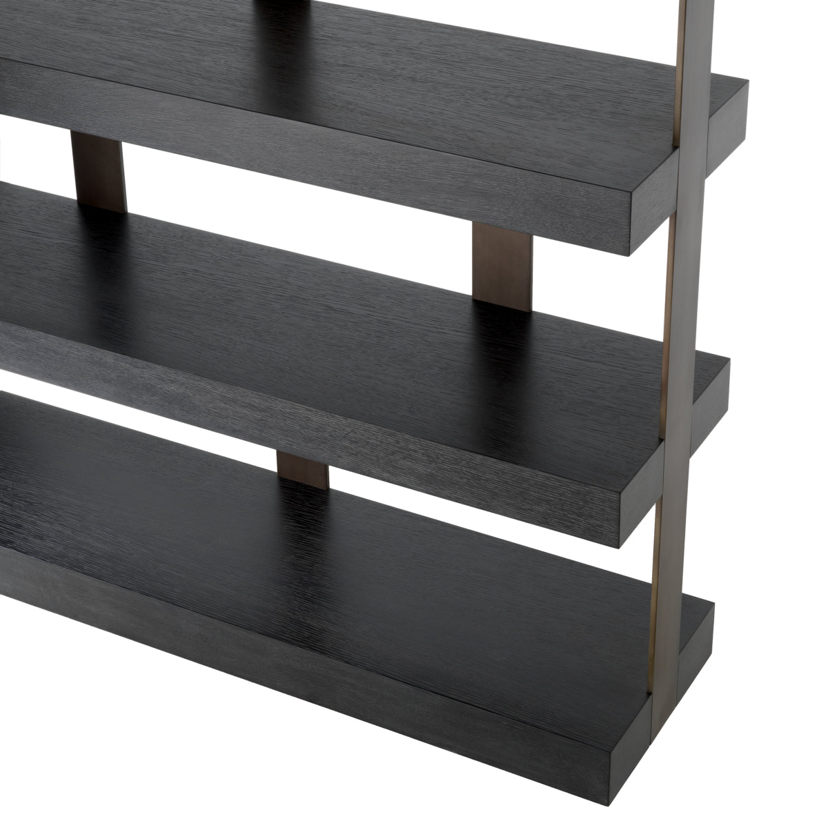 Bronze 5 Shelf Bookcase Dalmar | Eichholtz Miami