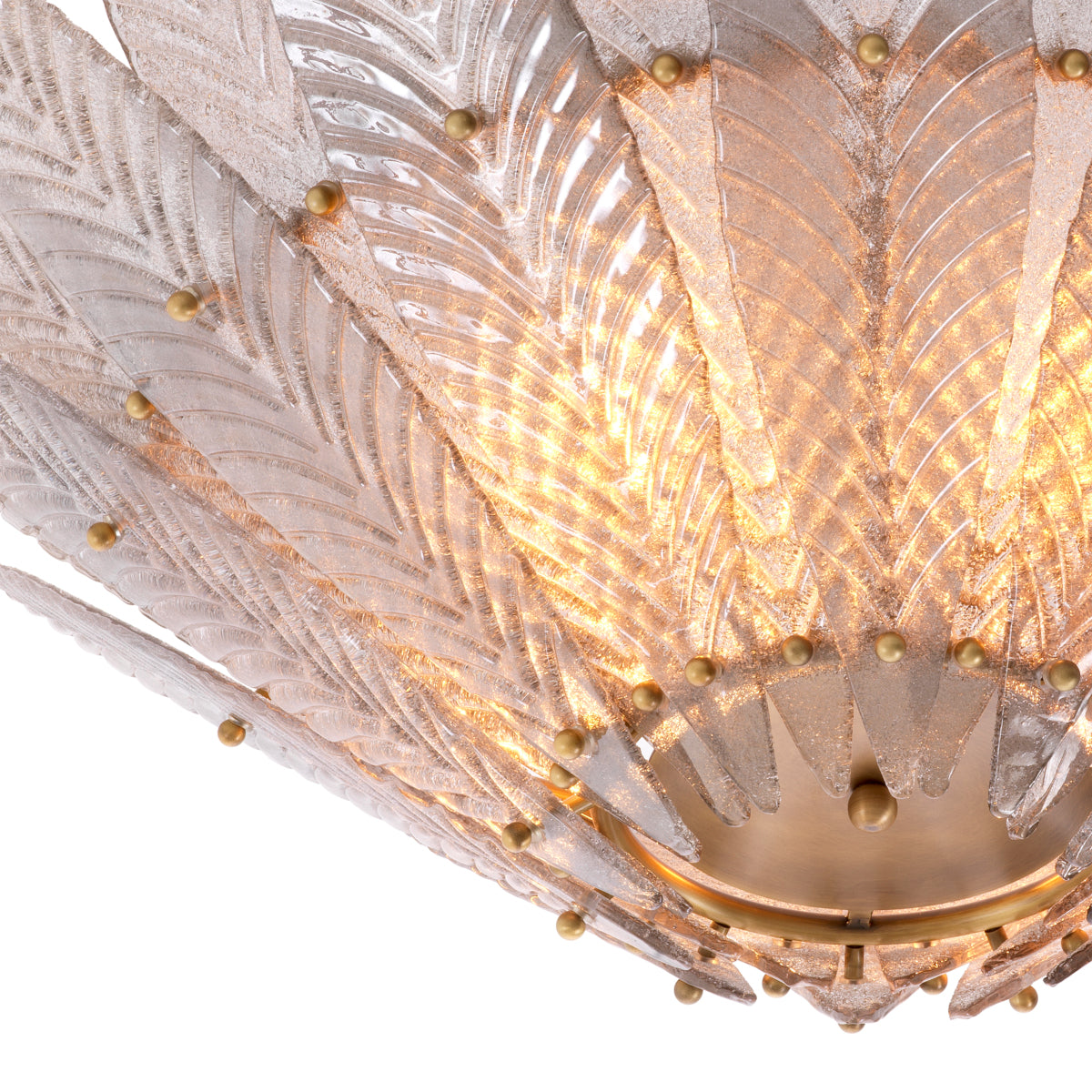 Floral Glass Chandelier Scala | Eichholtz Miami