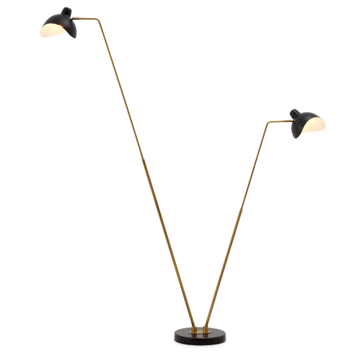Industrial Double Floor Lamp Asta | Eichholtz Miami