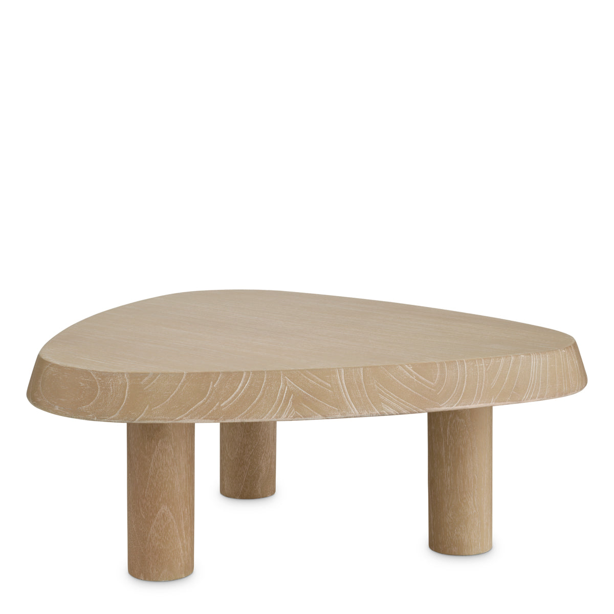 Triangular Wooden Coffee Table S Briel | Eichholtz Miami