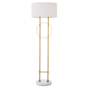 White Shade Floor Lamp Kaiser | Eichholtz Miami