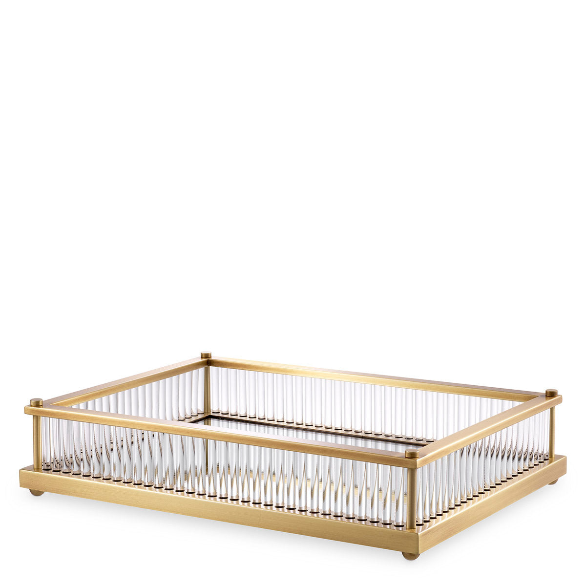 Mirror Bottom Rectangular Tray Cora | Eichholtz California