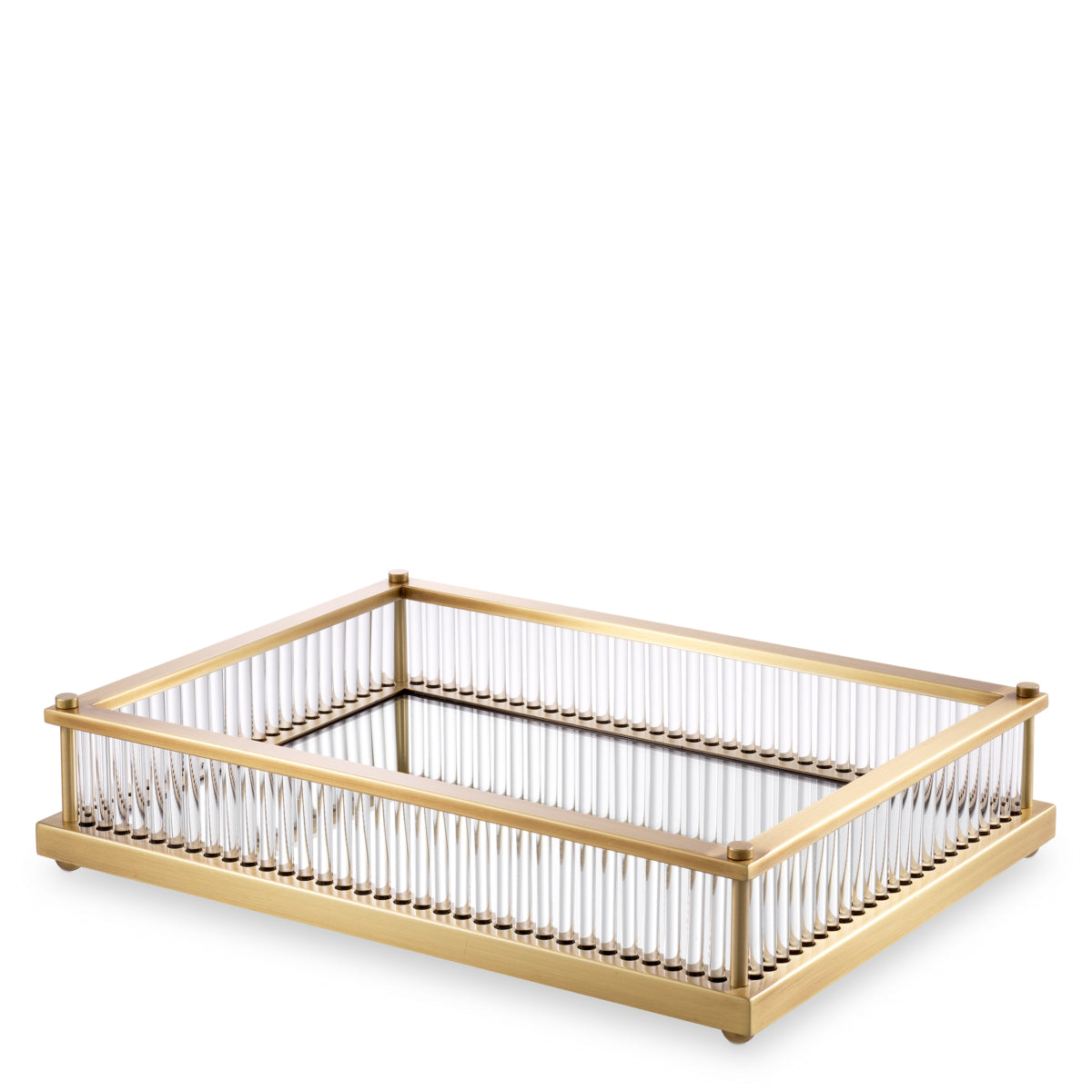 Mirror Bottom Rectangular Tray Cora | Eichholtz California