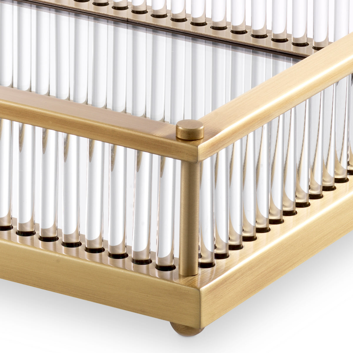 Mirror Bottom Rectangular Tray Cora | Eichholtz California