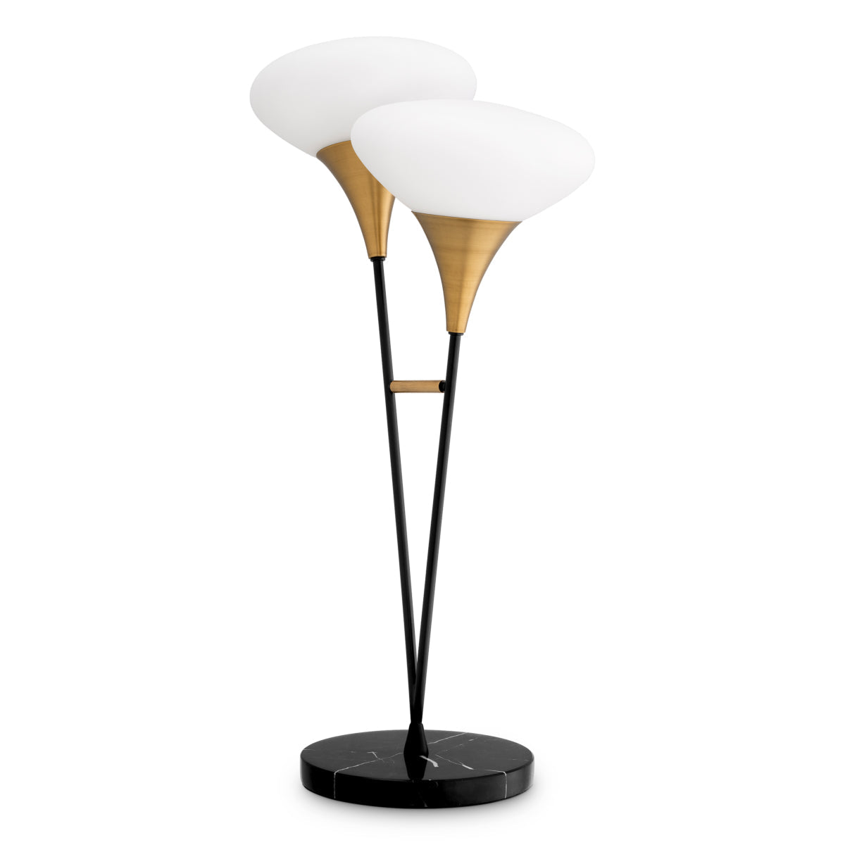 Elliptical Glass Table Lamp Duco | Eichholtz Miami