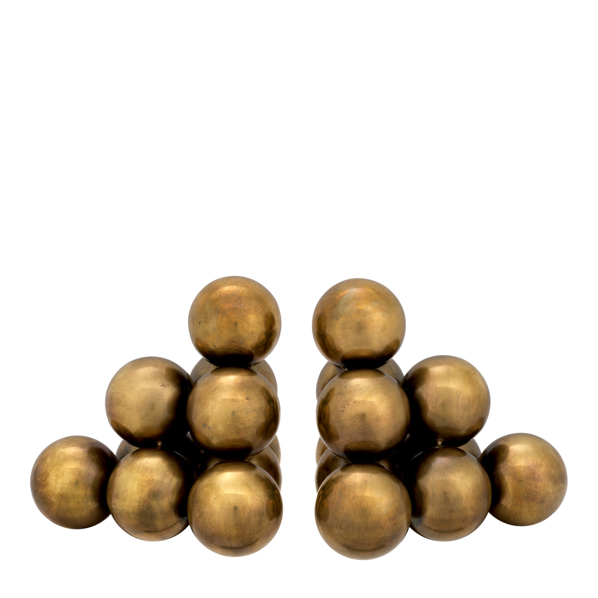 Metallic Orbs Bookend Set (2) Carioca | Eichholtz Miami