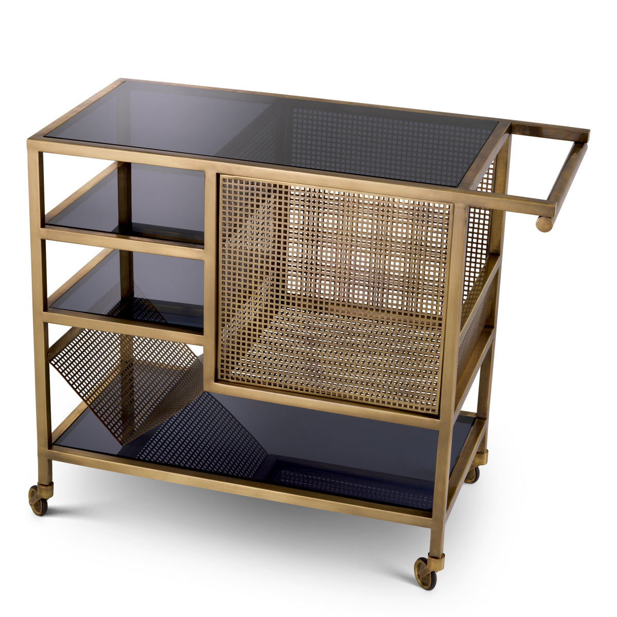 Vintage Brass Trolley Sterling | Eichholtz Miami