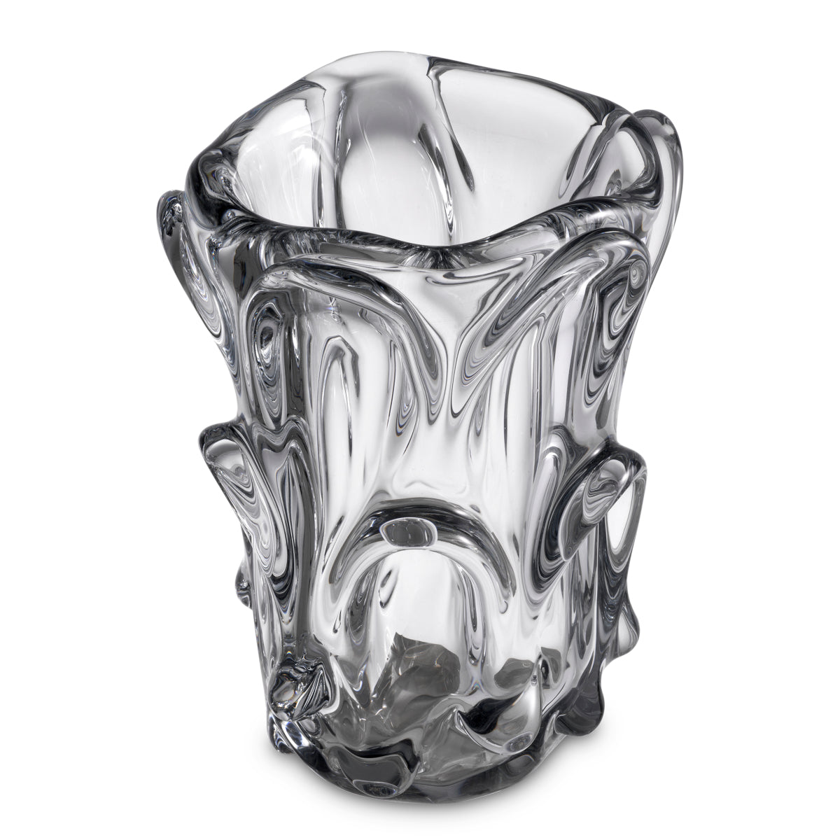 Hand Blown Glass L Vase | Eichholtz California