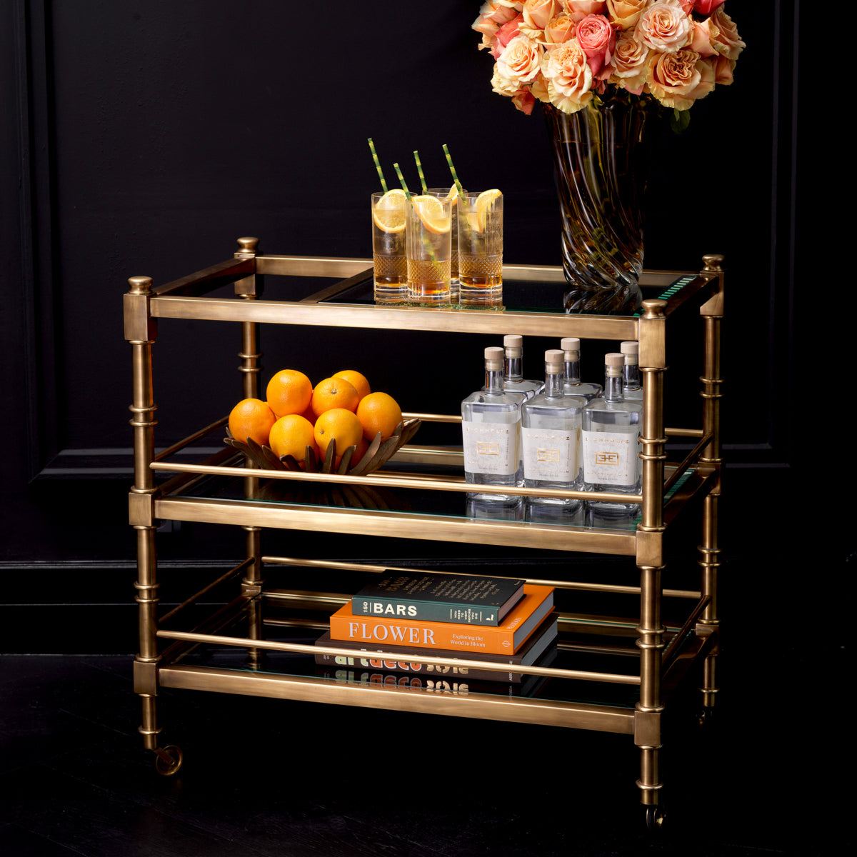 Brass Trolley Alexia | Eichholtz Miami