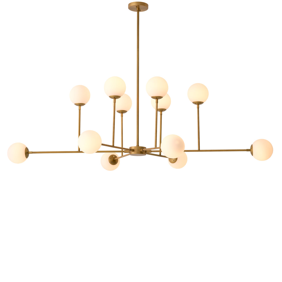 Glass Orbs Chandelier Aram | Eichholtz Miami