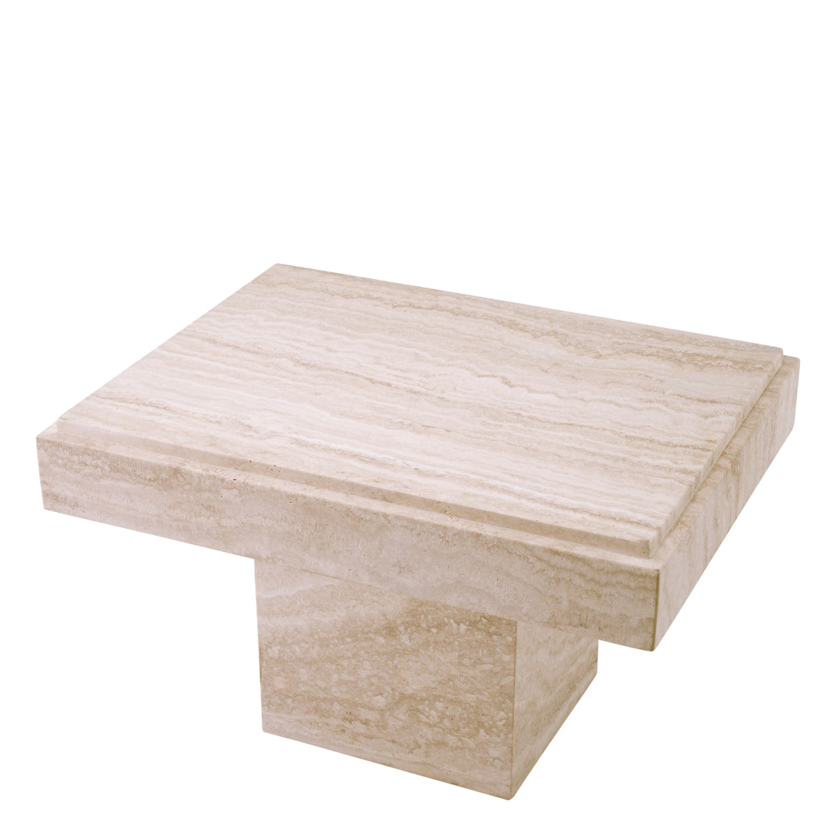 Travertine Side Table Sartoria | Eichholtz Miami