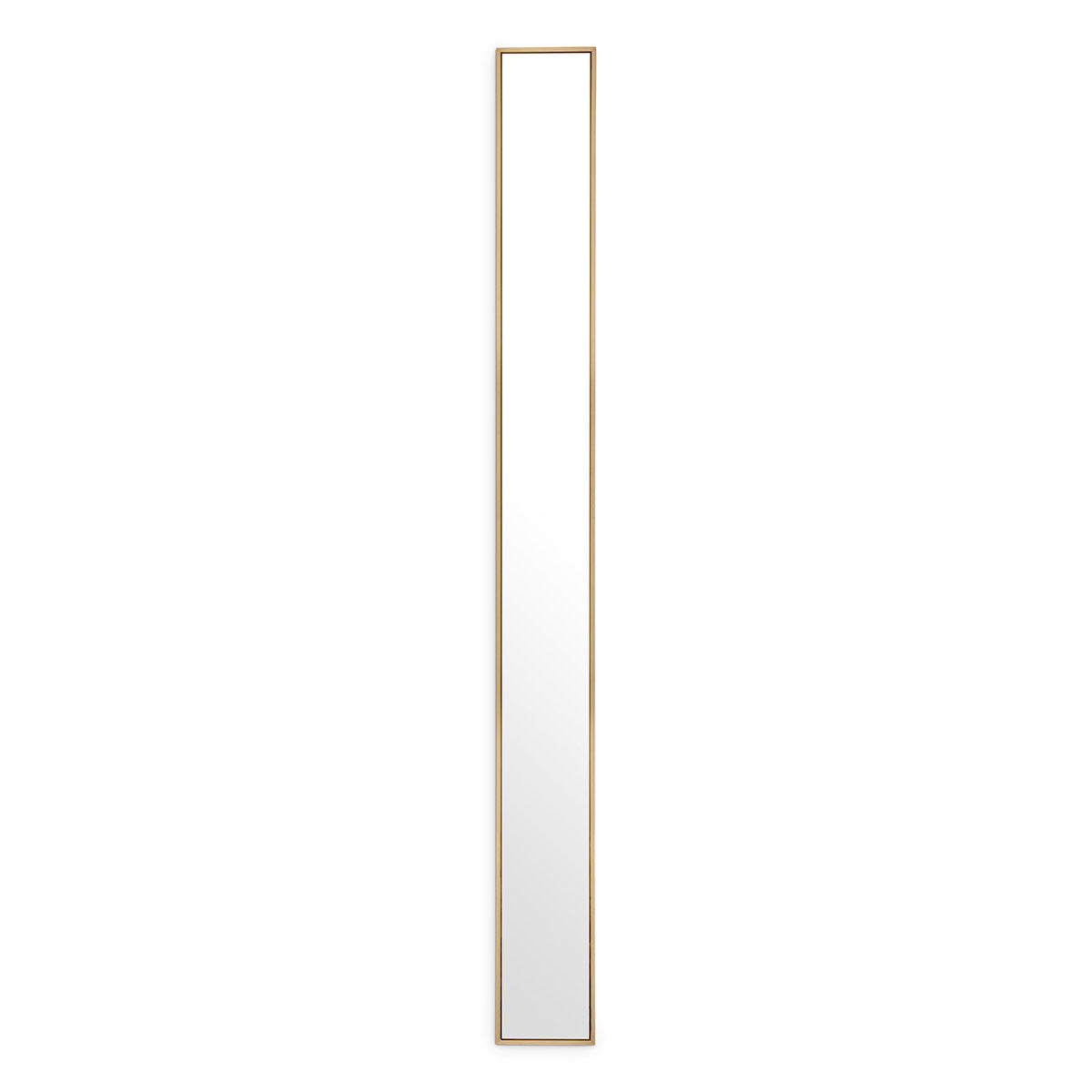 Brushed Brass Mirror Redondo | Eichholtz Miami