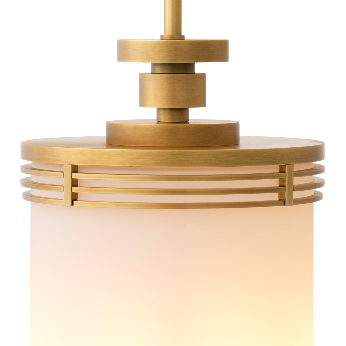 Brass Glass Pendant Fayence | Eichholtz Miami