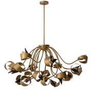 Antique Brass Chandelier Corrientes | Eichholtz Miami