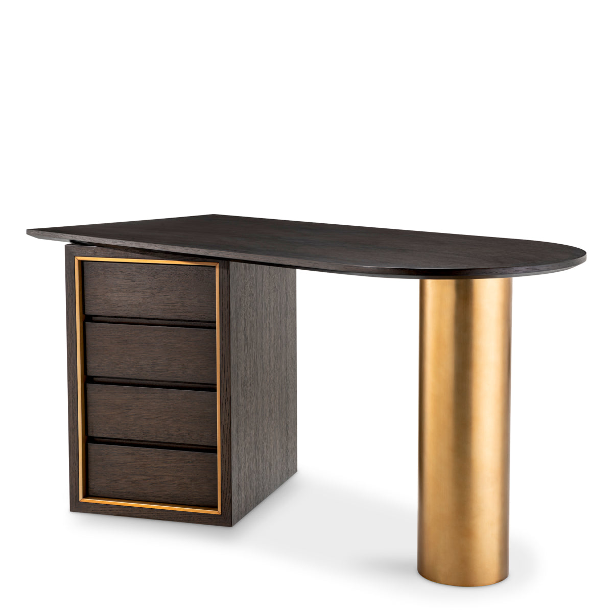 Brown Oak Desk Del Rio | Eichholtz Miami