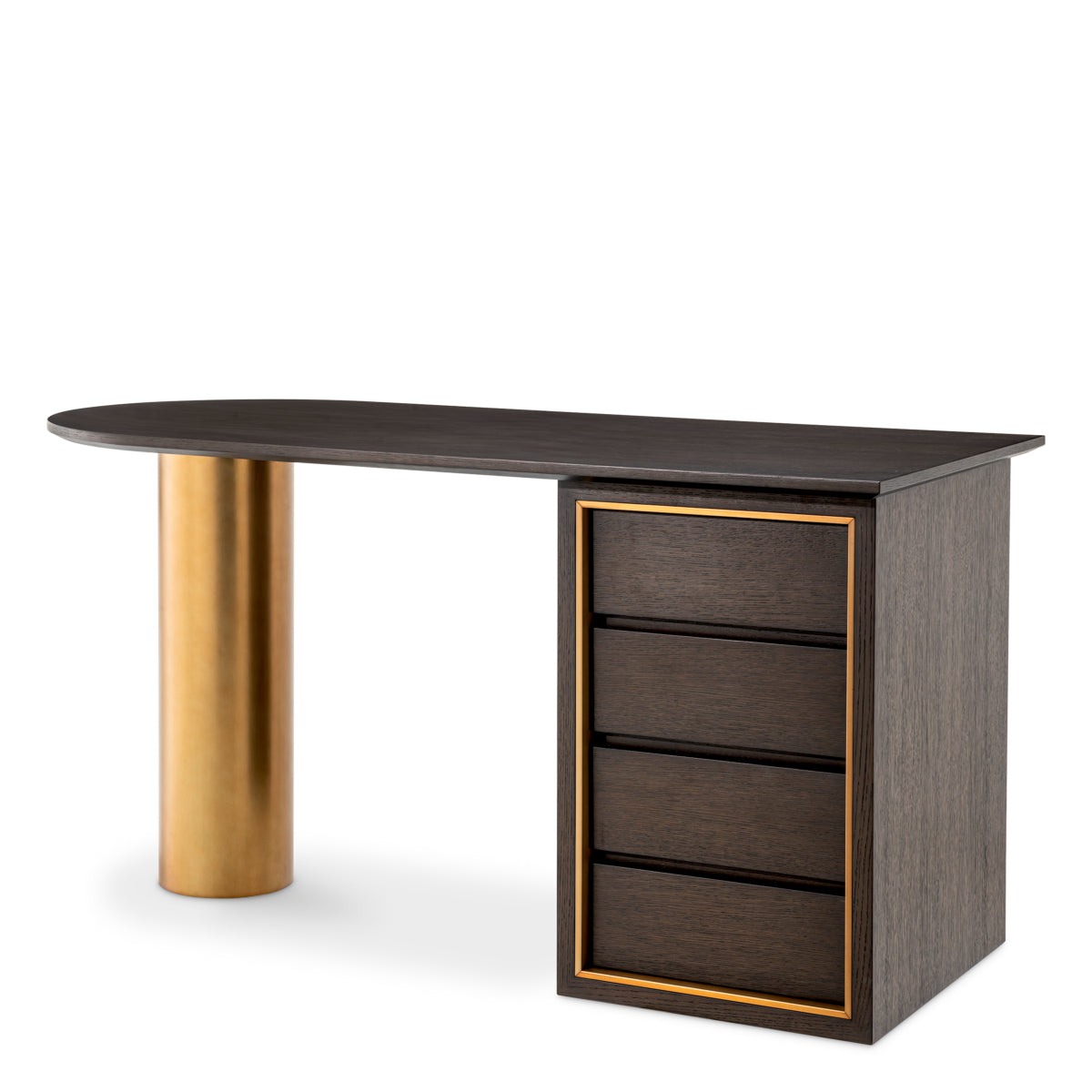 Brown Oak Desk Del Rio | Eichholtz Miami