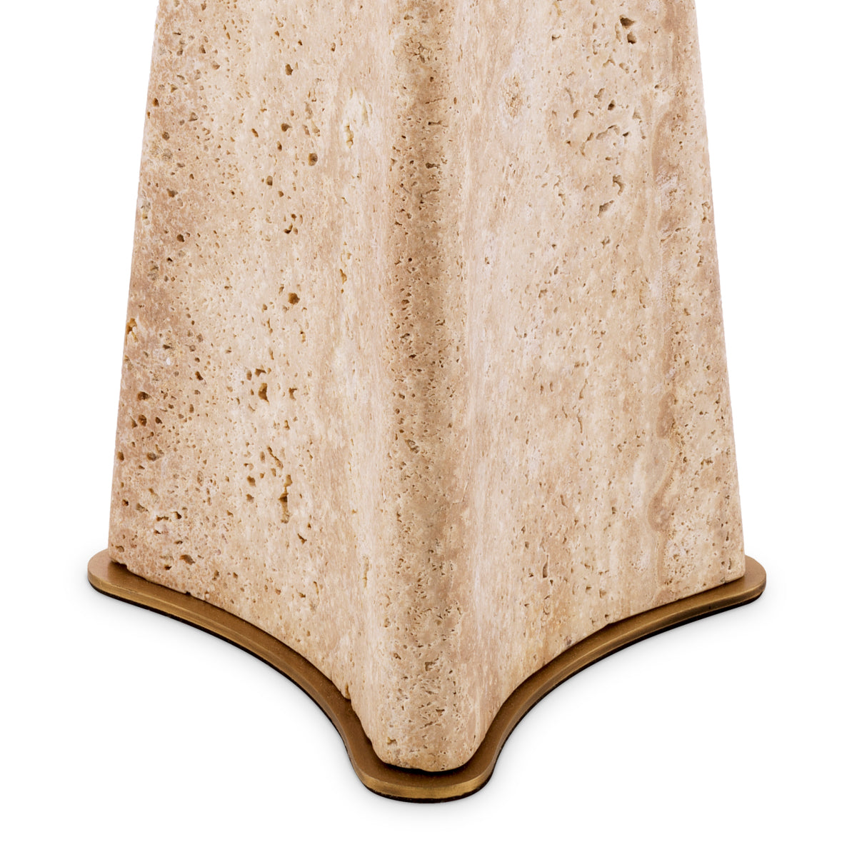 Travertine Table Lamp Benson | Eichholtz Miami