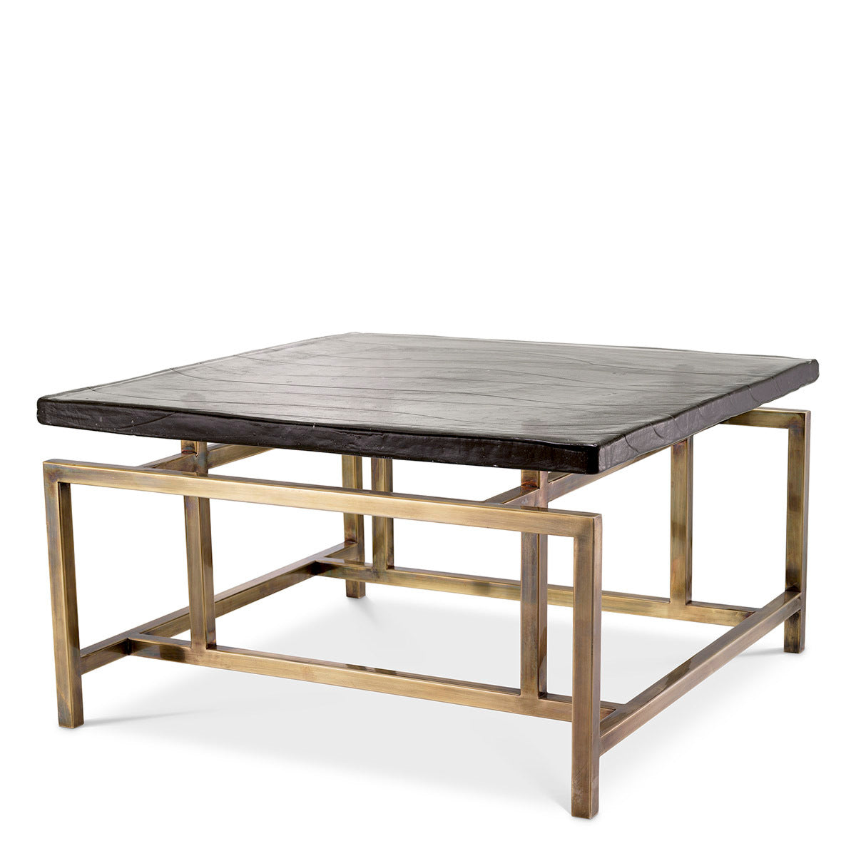 Handmade Glass Coffee Table Schlumberg | Eichholtz Miami