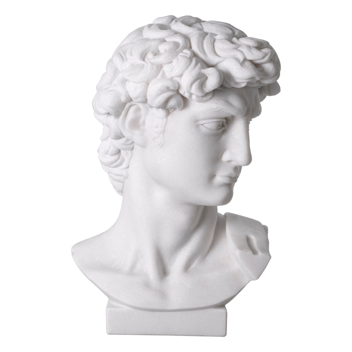 White Marble Head David | Eichholtz Miami