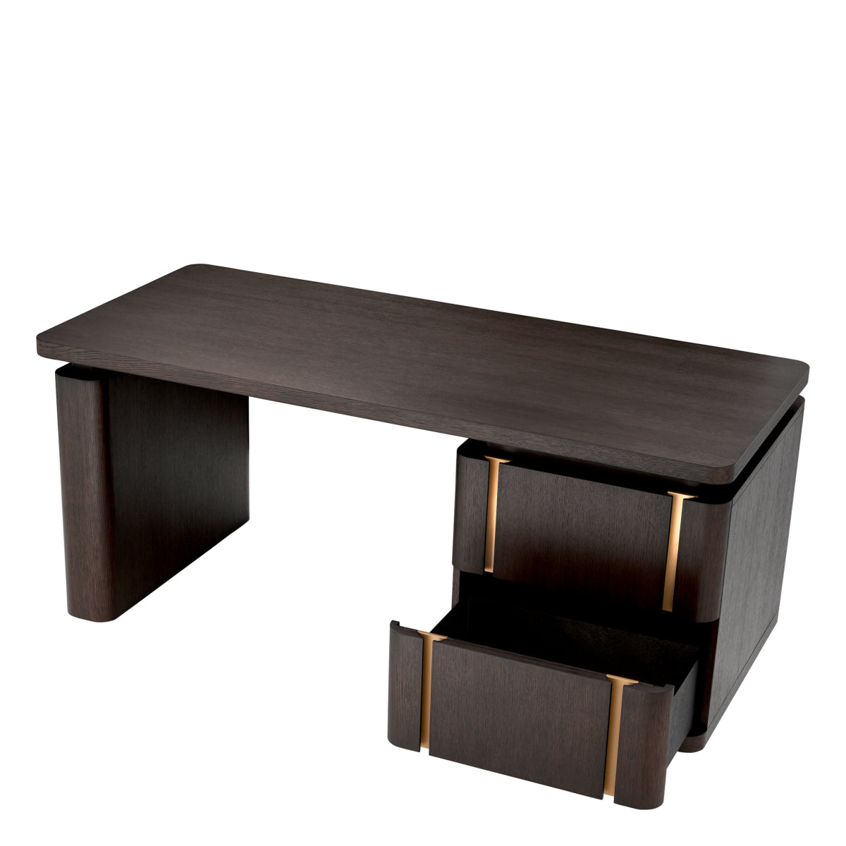 Oak Contemporary Desk Modesto | Eichholtz Miami