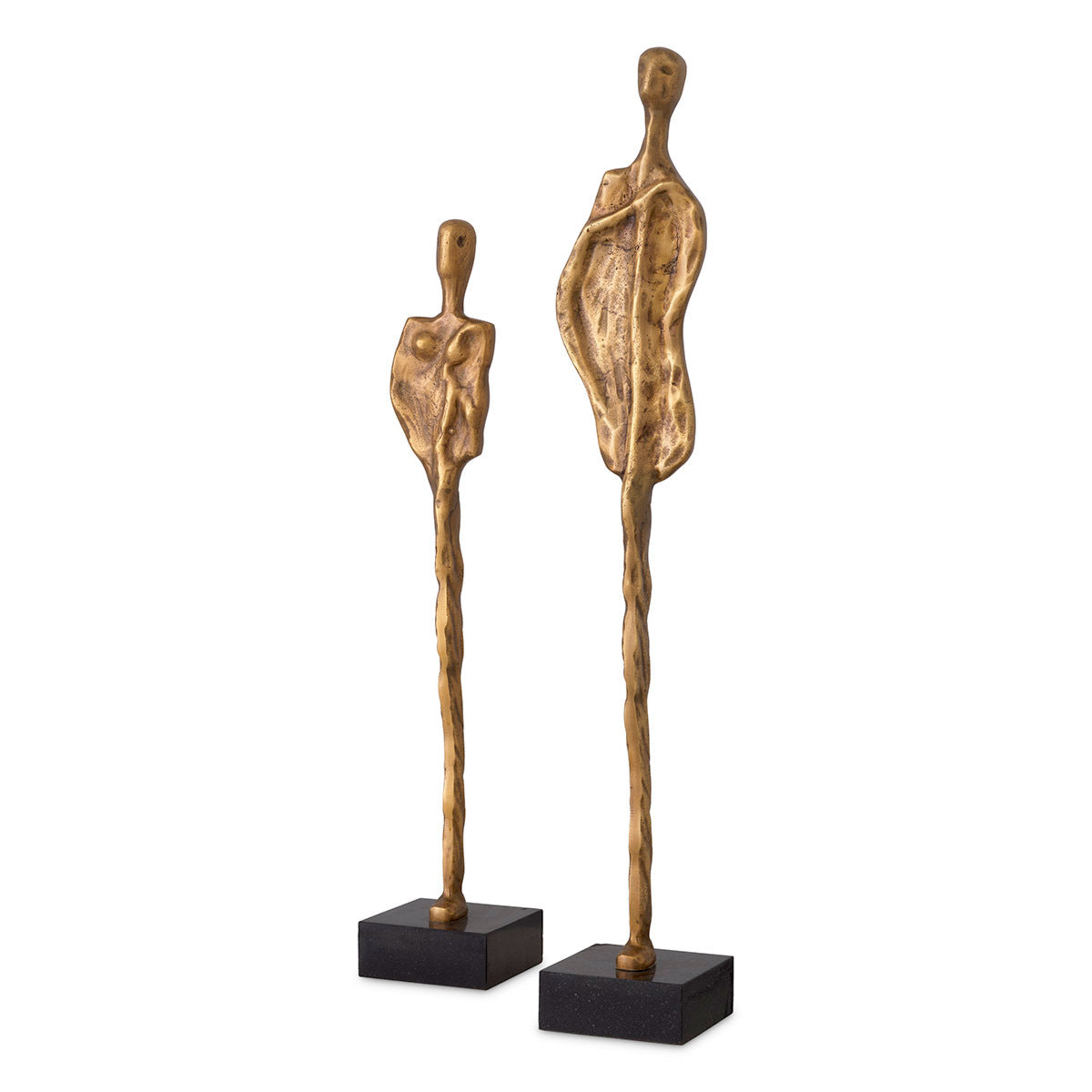 Vintage Brass Deco Object Set (2) Dual | Eichholtz Miami