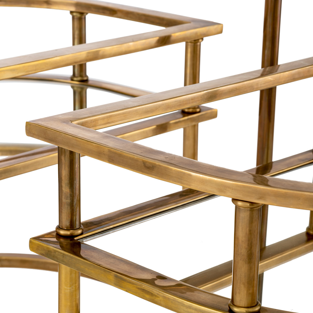 Vintage Brass Trolley Lavalle | Eichholtz Miami