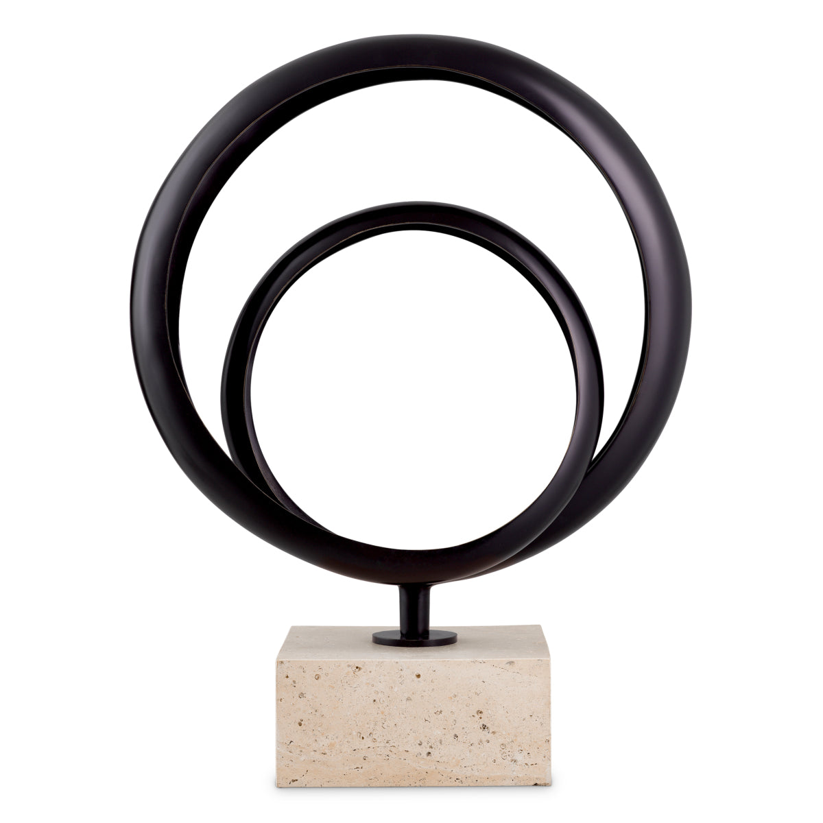 Bronze Round Loop Object Elena | Eichholtz Miami