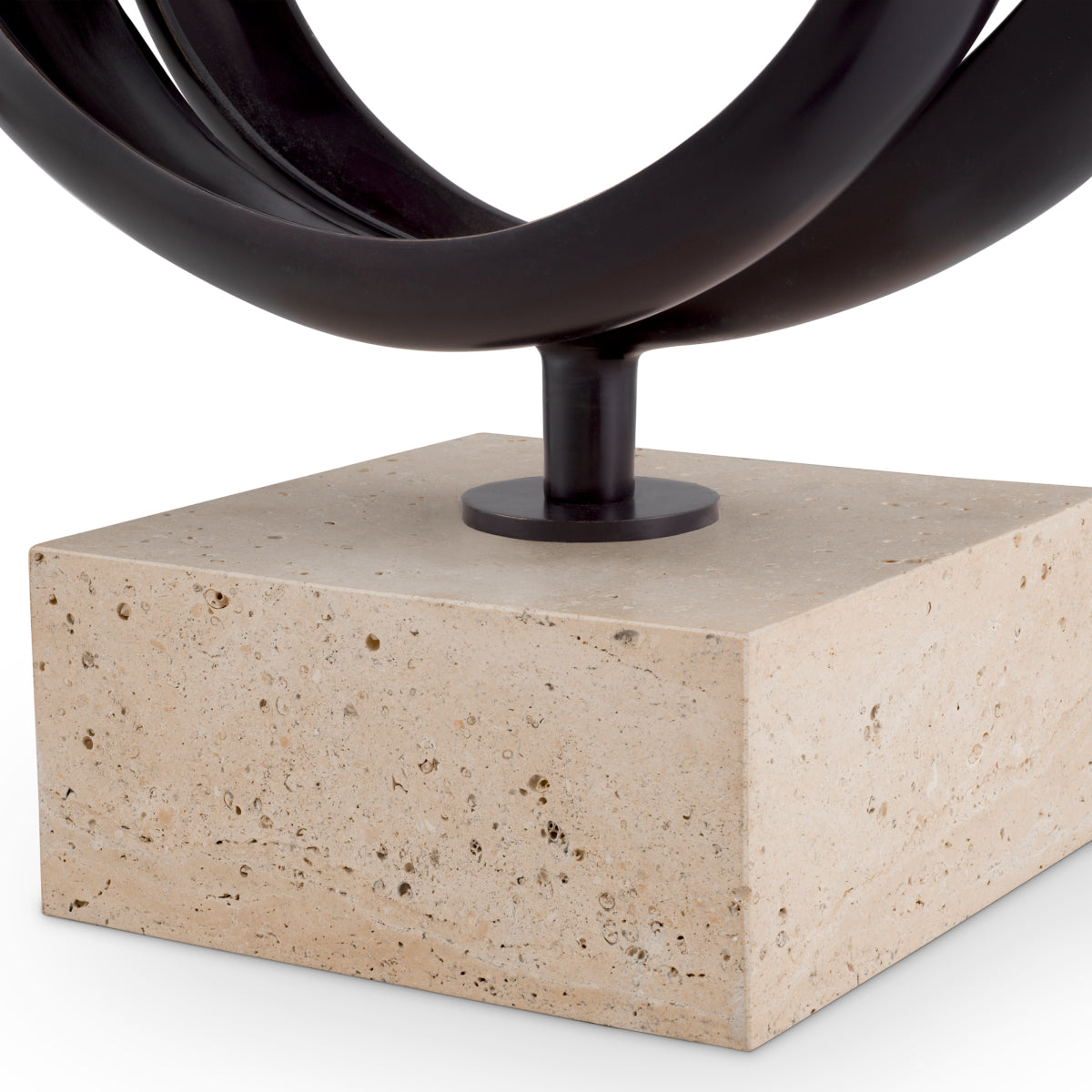 Bronze Round Loop Object Elena | Eichholtz Miami