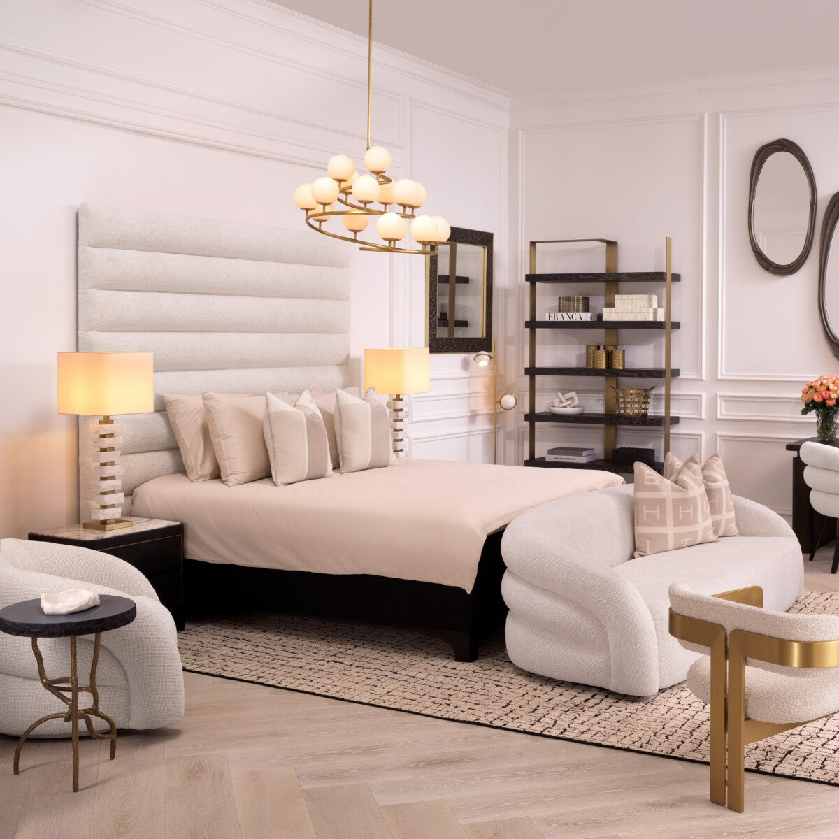 Marble Side Table Dreyfus | Eichholtz Miami
