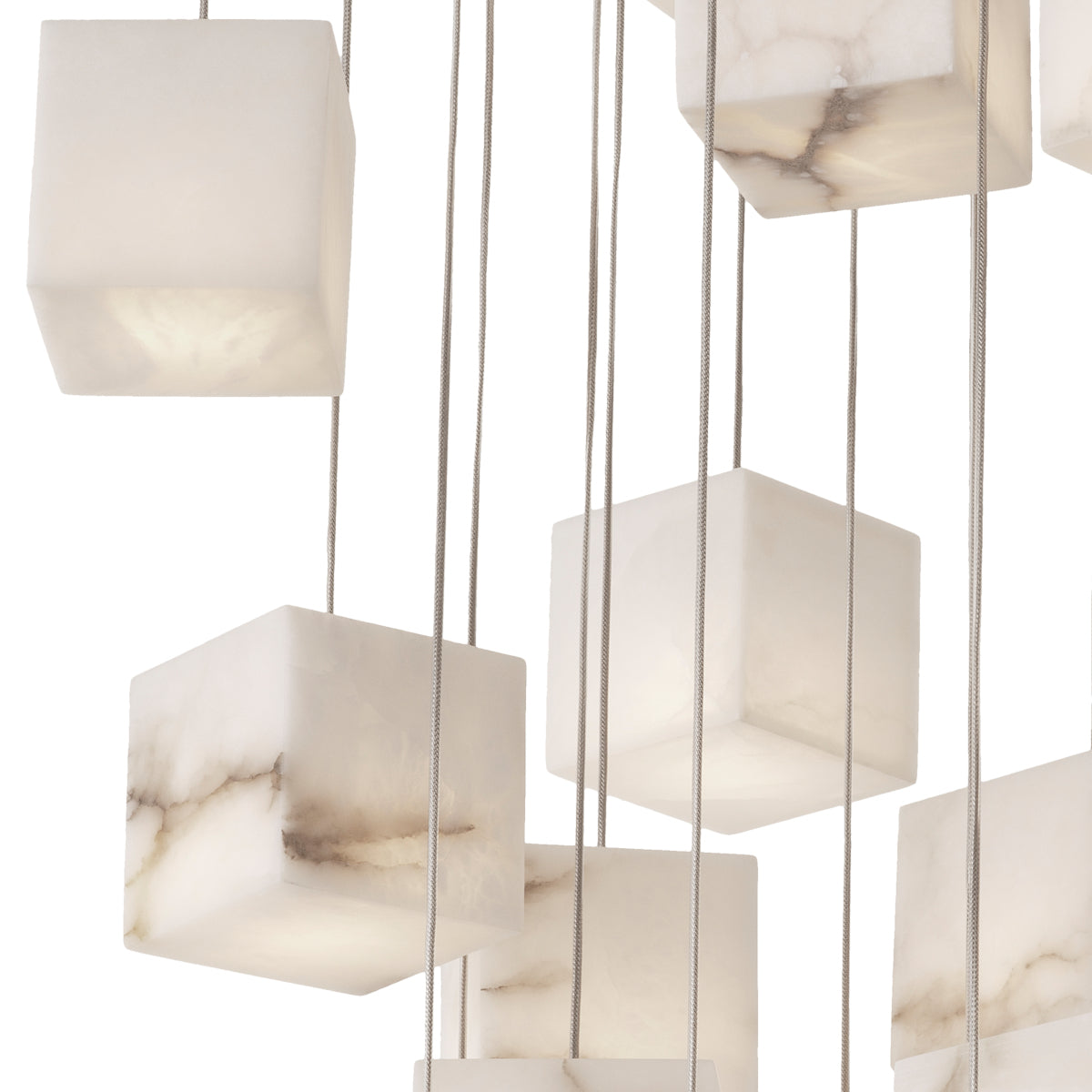Alabaster Blocks Chandelier Duboce | Eichholtz Miami