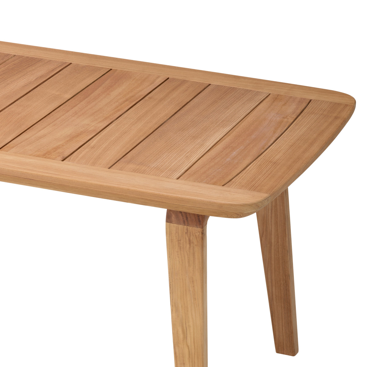 Oak Outdoor Dining Table Glover | Eichholtz Miami