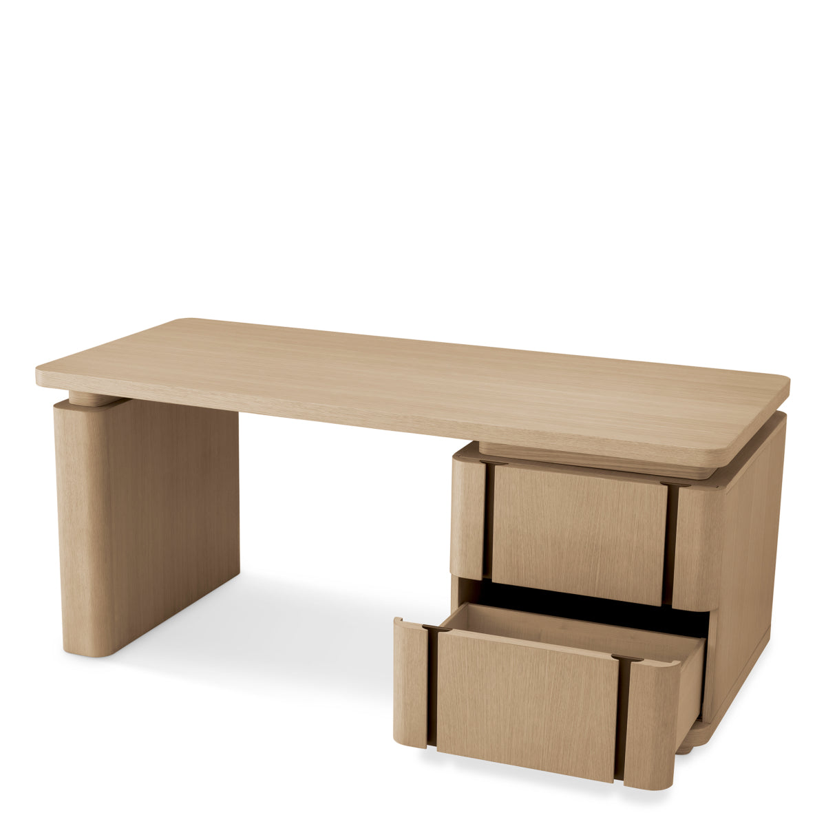 Oak Contemporary Desk Modesto | Eichholtz Miami