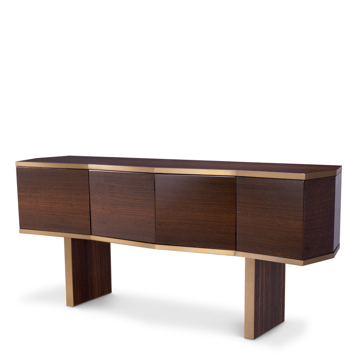 High-Gloss Wooden Dresser Xenon | Eichholtz Miami